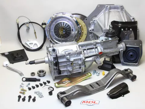 Package, Manual to T5, 79-81 Mustang